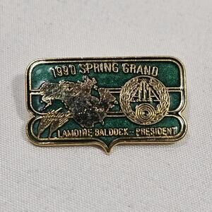 Vtg Amateur Trapshooting Association ATA 1990 Spring Grand Vintage Enamel Pin